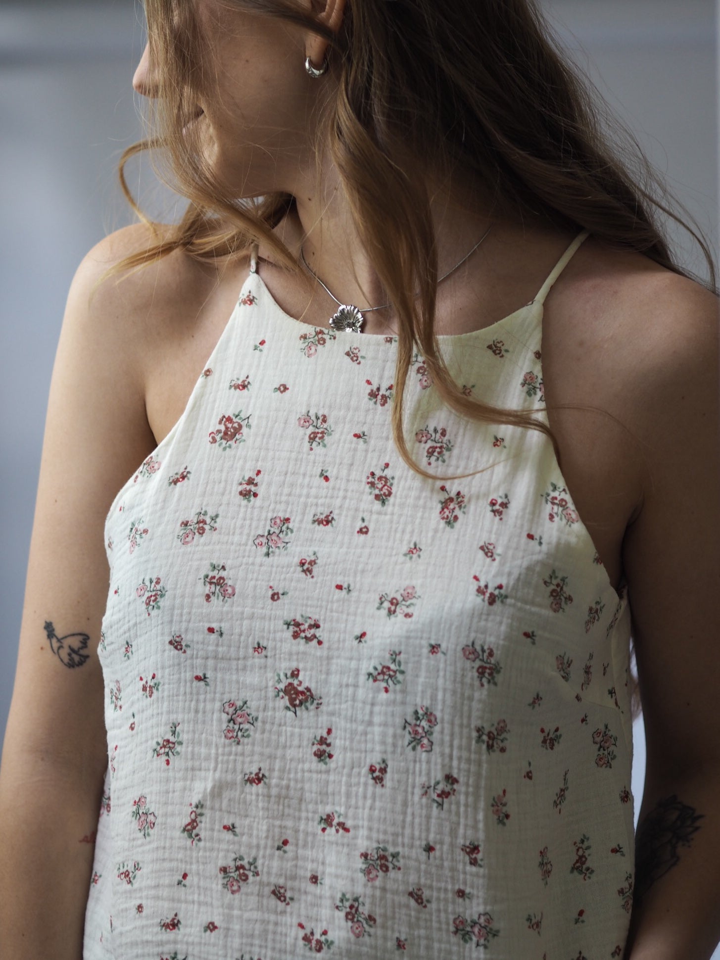 MUSSELIN TOP | FLOWER