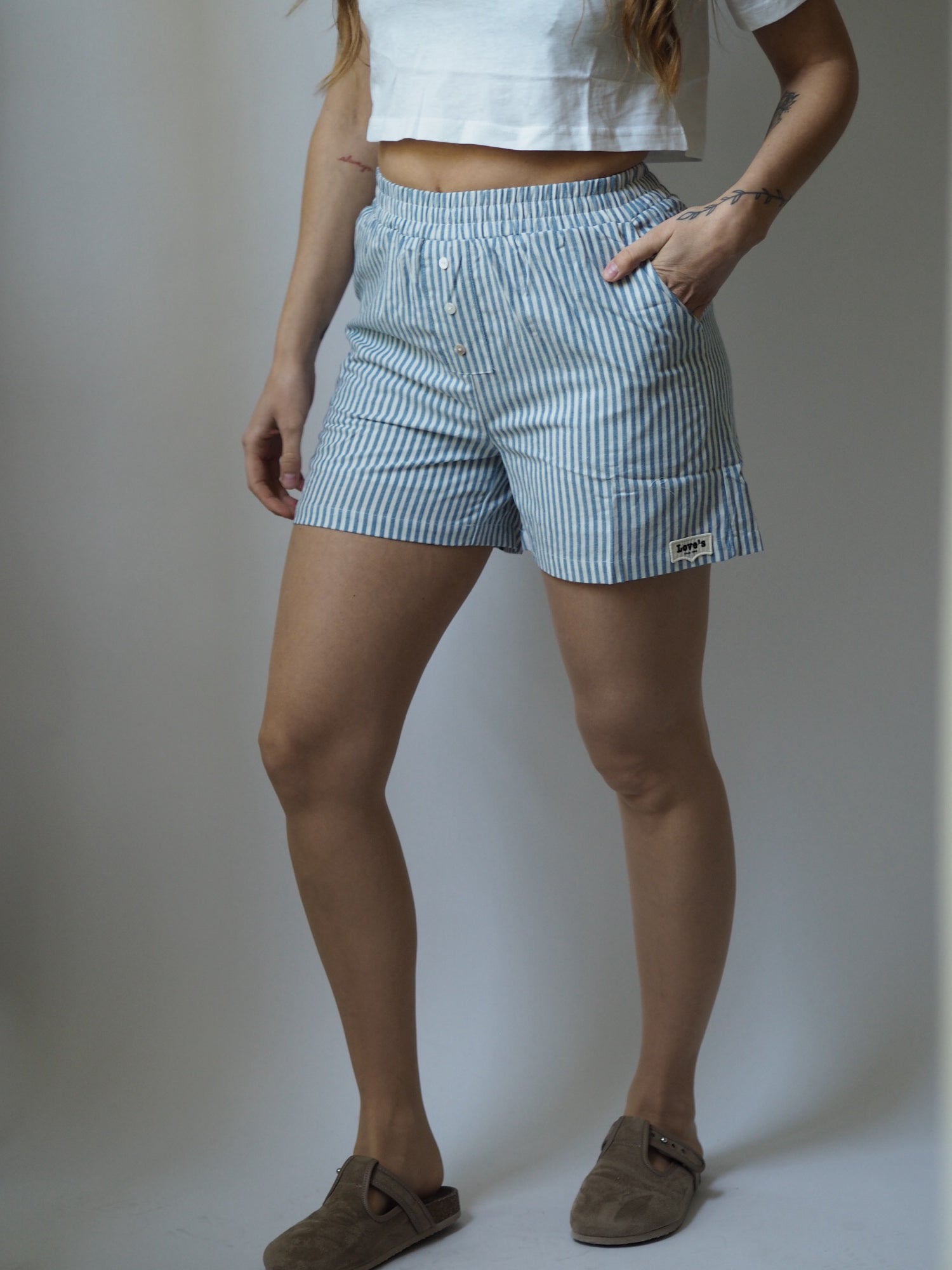 GESTREIFTE SHORTS | SCANDI