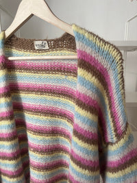 CARDIGAN ‚STRIPES & BLOOM‘