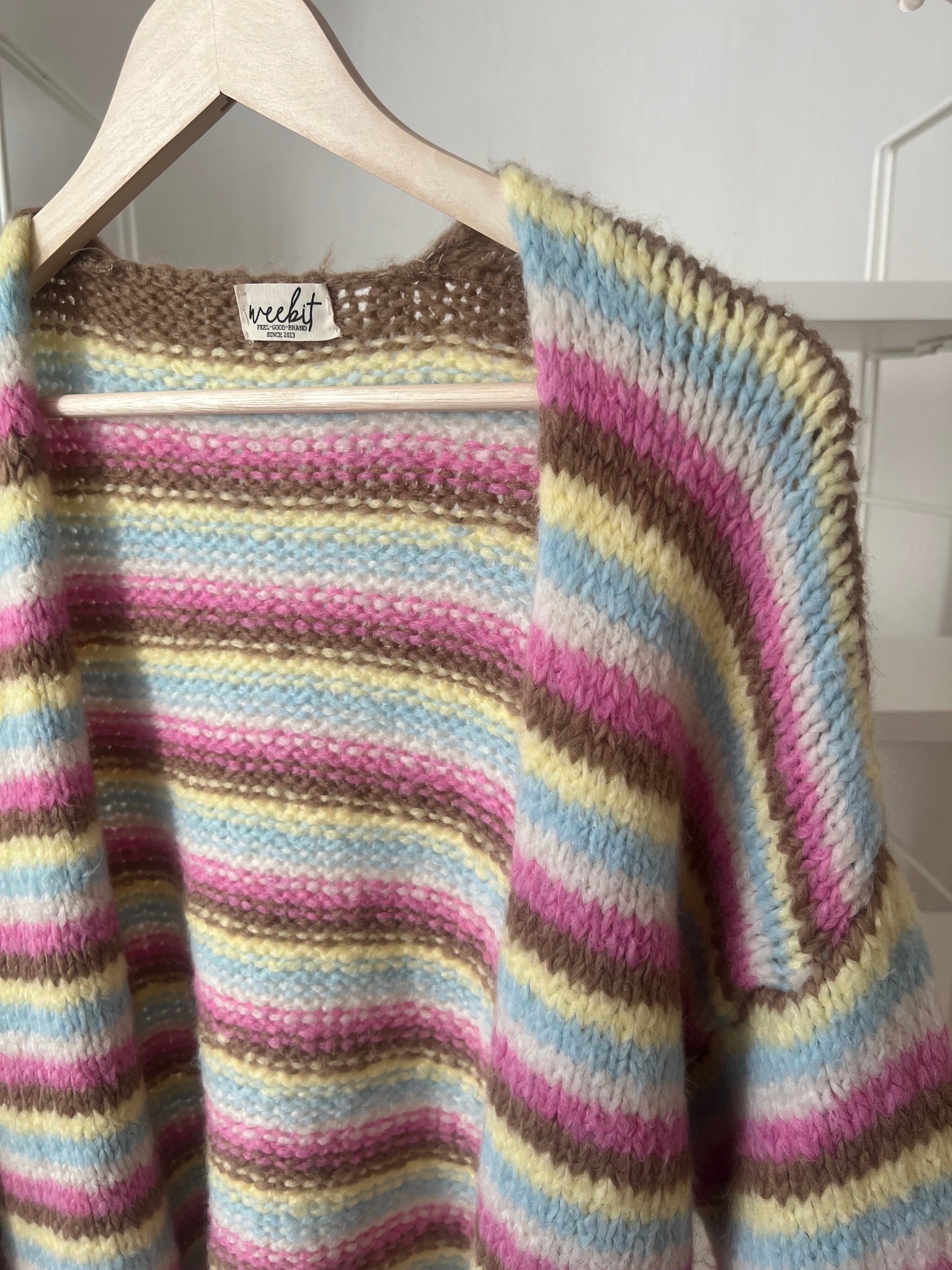 CARDIGAN ‚STRIPES & BLOOM‘