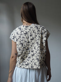 GESTEPPTE MUSSELIN WESTE