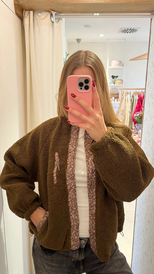 Teddy Wendejacke Bloom Khaki
