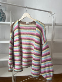 CARDIGAN ‚STRIPES & BLOOM‘