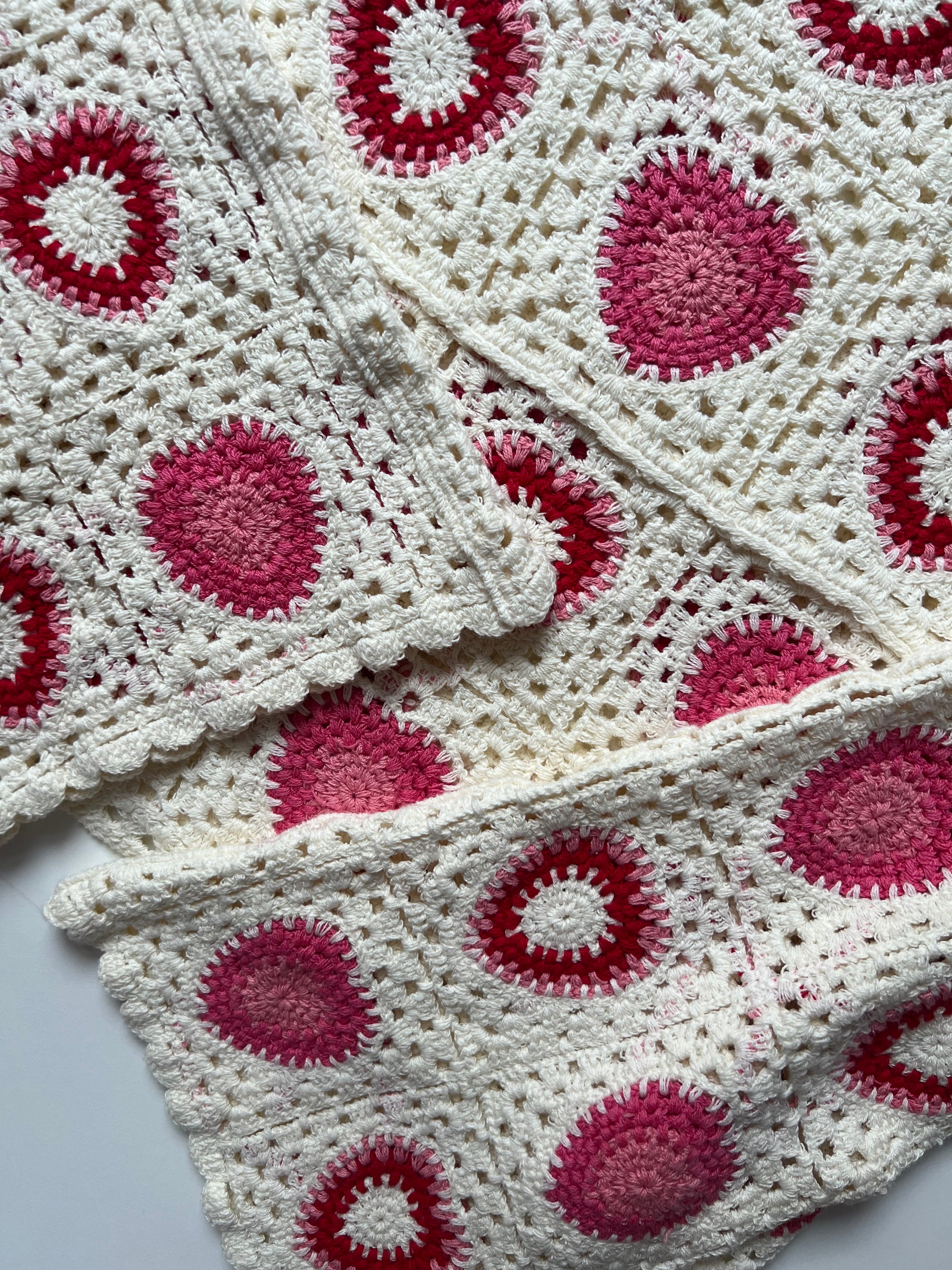 CROCHET HEART SWEATER