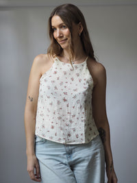 MUSSELIN TOP | FLOWER