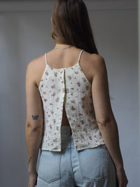 MUSSELIN TOP | FLOWER