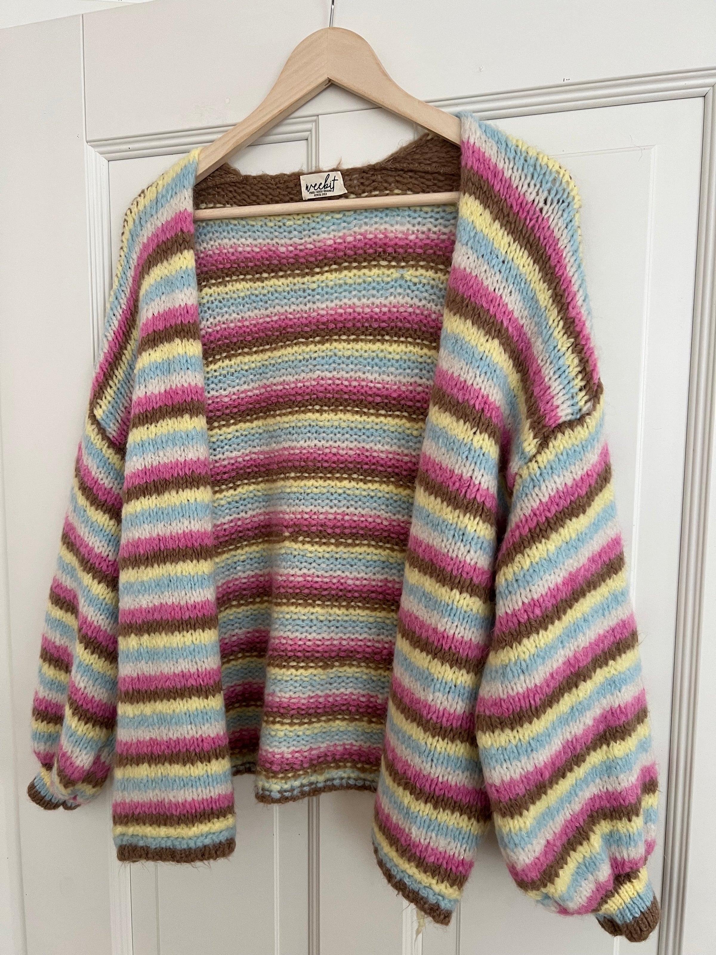 CARDIGAN ‚STRIPES & BLOOM‘