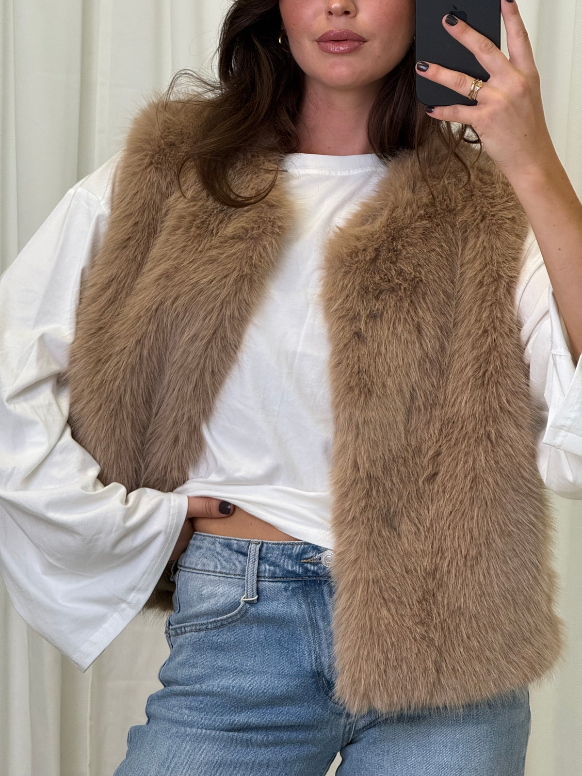 Cozy Faux Fur Weste