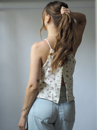 MUSSELIN TOP | FLOWER