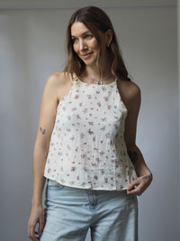MUSSELIN TOP | FLOWER