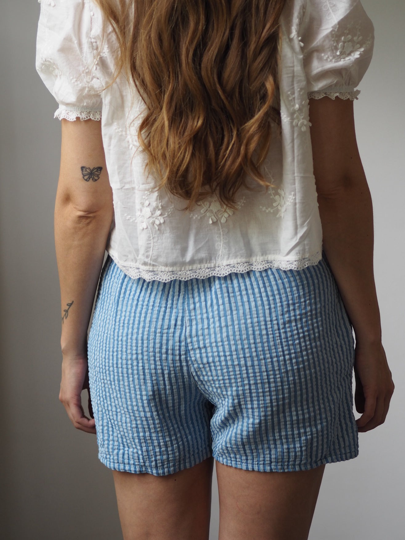 MUSSELIN SHORTS | SUNNY STRIPES