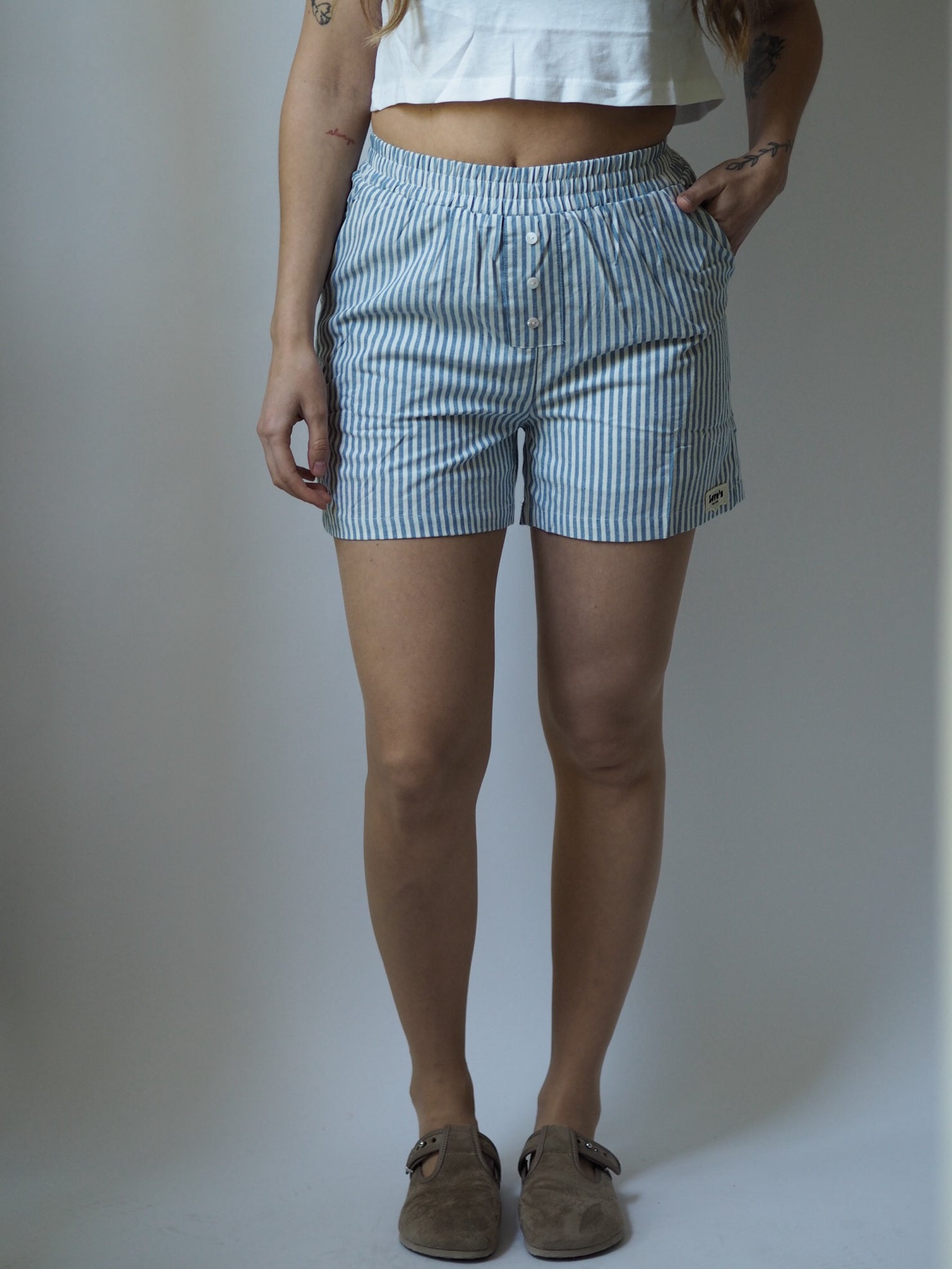 GESTREIFTE SHORTS | SCANDI