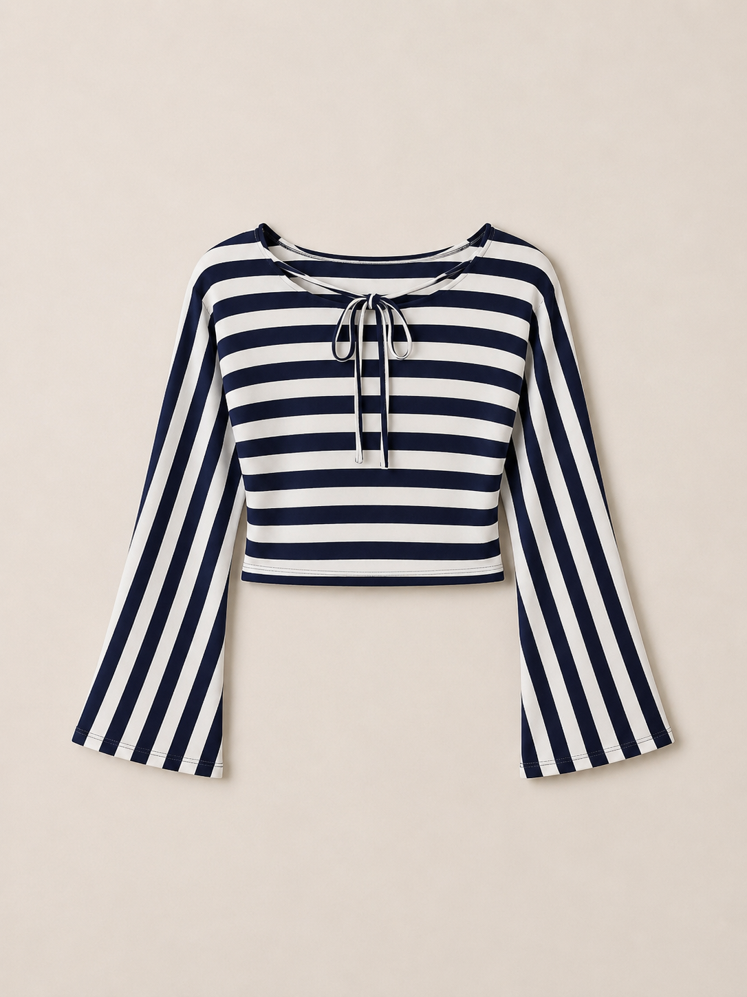 WEEKEND STRIPE TOP NAVY