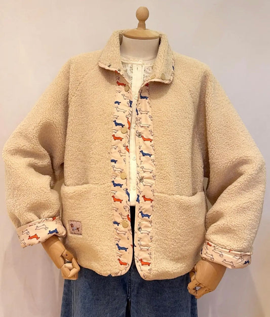 Wendejacke Dackel Love