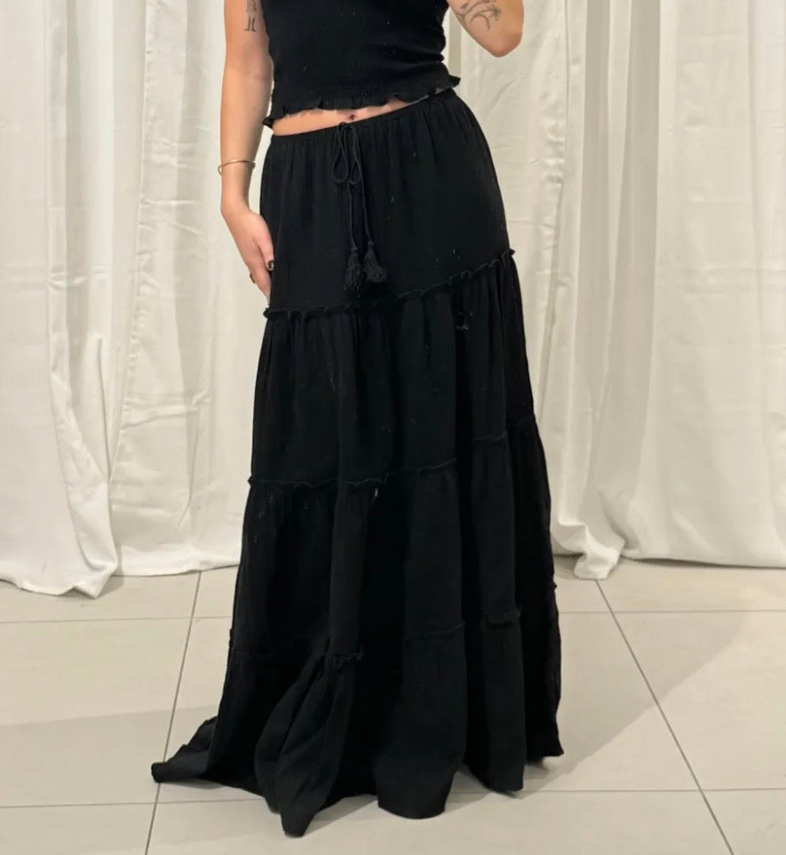 SOFT CLOUD MAXI SKIRT