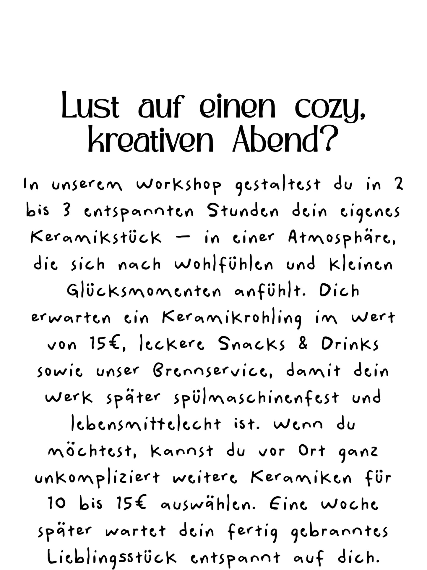 WORKSHOP: CREATE & PAINT KERAMIK BEMALEN