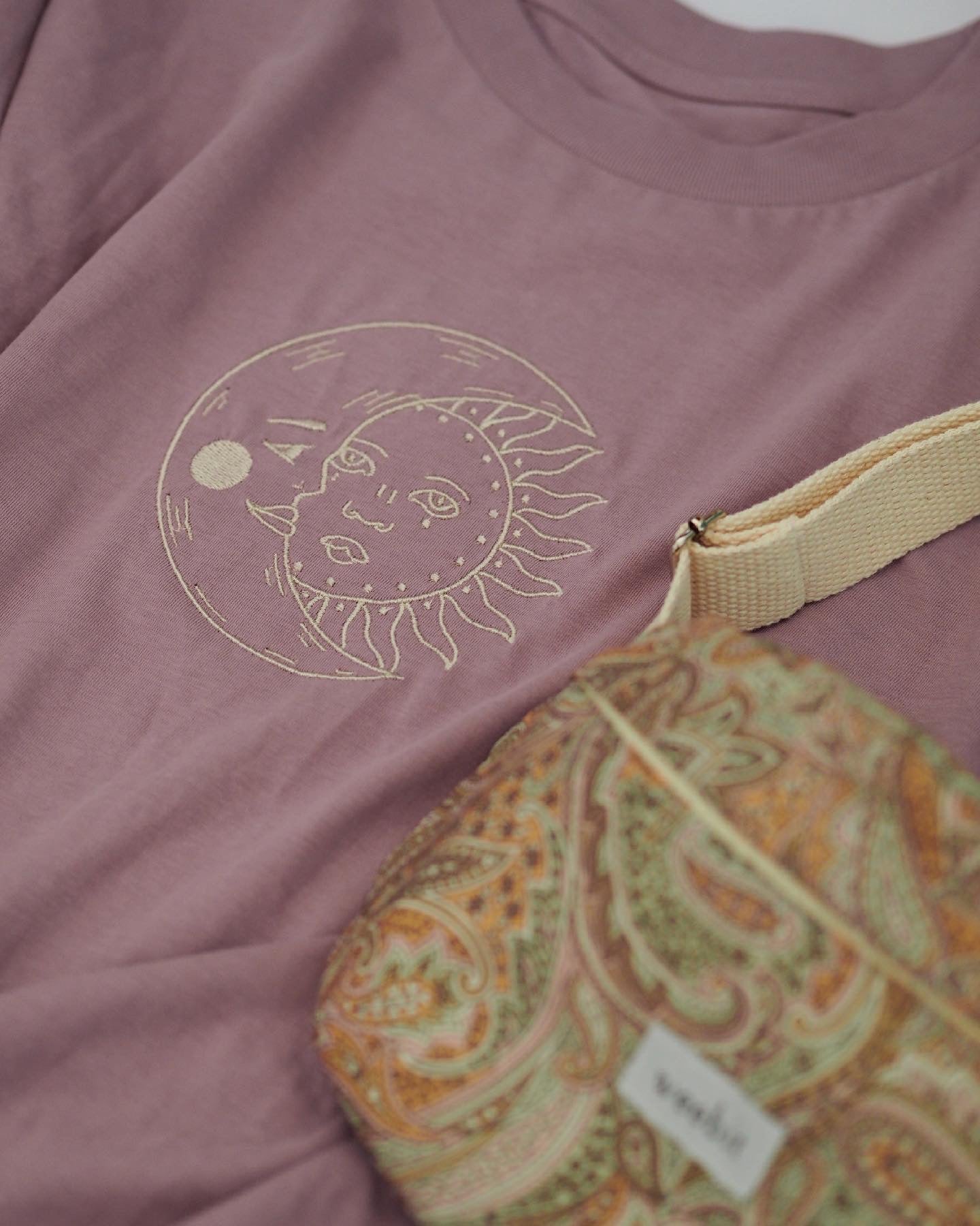 SUN&MOON LILAC | ORGANIC OVERSIZE SHIRT