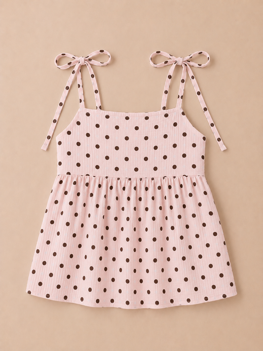 Dotty Muslin Top
