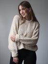 WEICHER BOUCLÉ PULLOVER | MIT ÄRMELUMSCHLAG