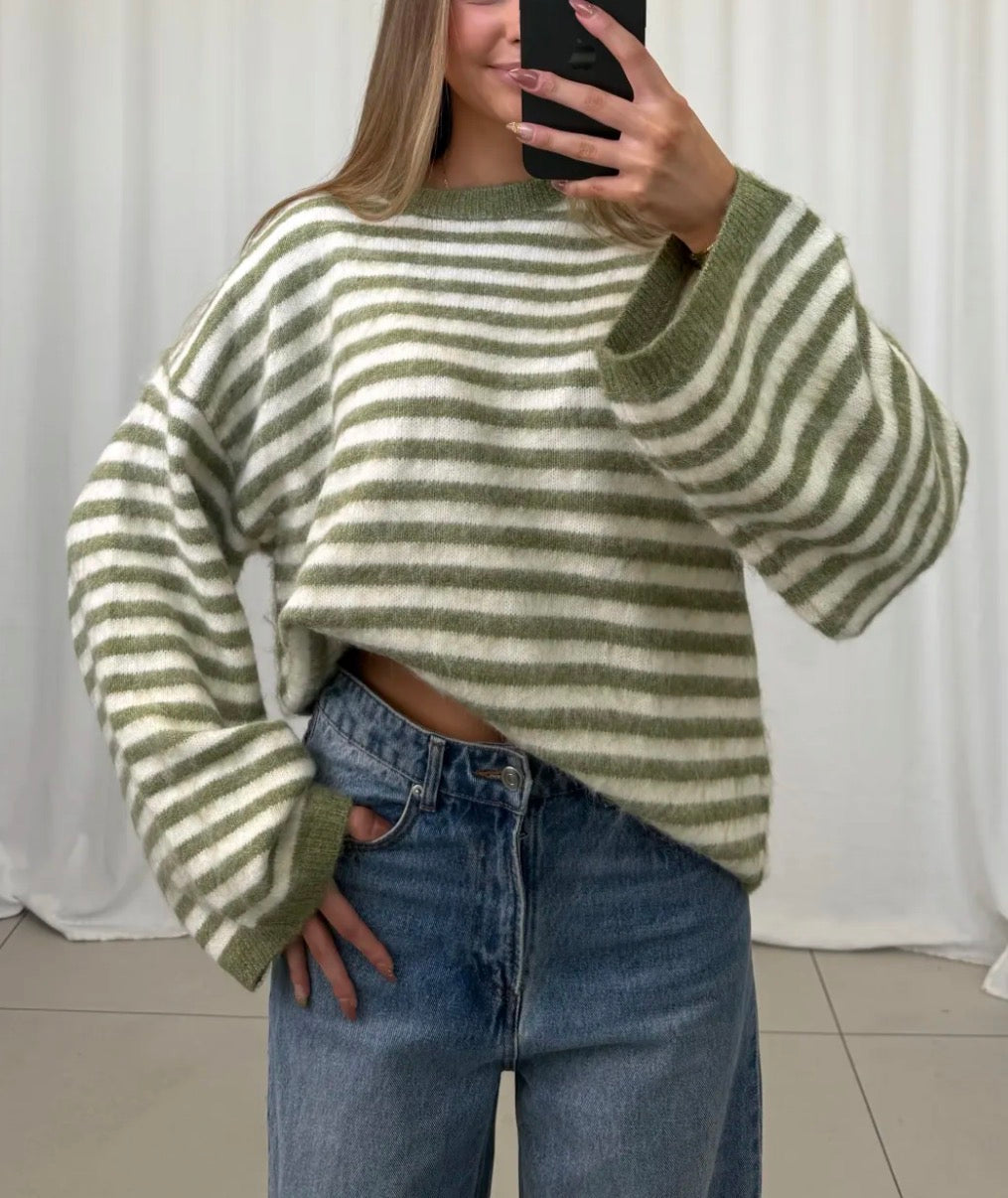 Striped Comfort Knit