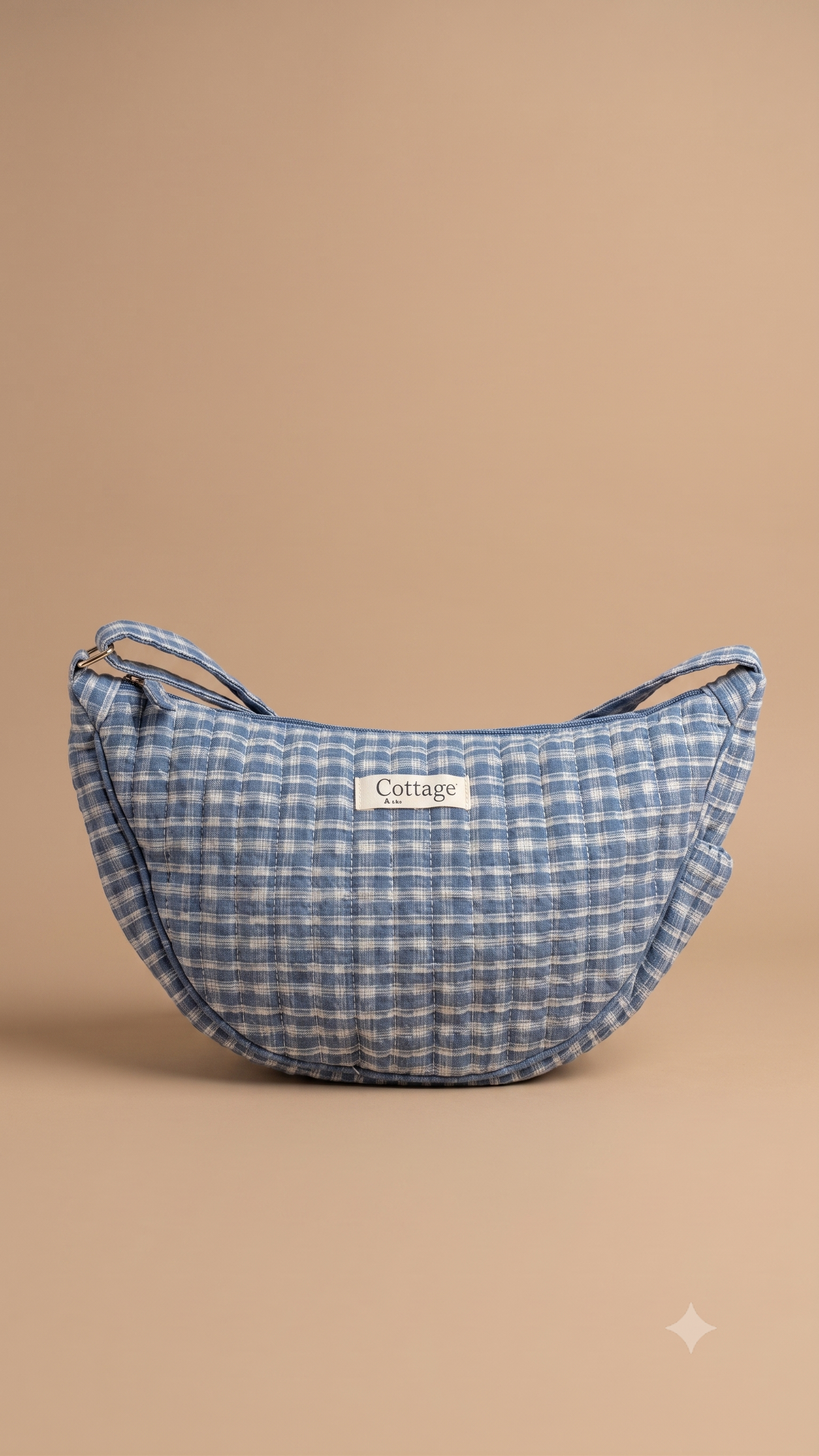 Halfmoon Bag -Little Roses