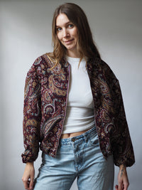 PAISLEY AUTUMN BOMBER