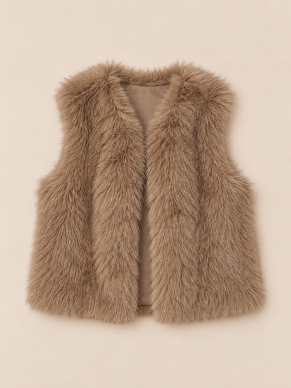 Cozy Faux Fur Weste