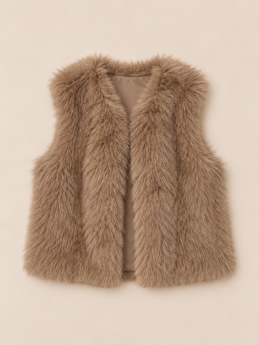 Cozy Faux Fur Weste