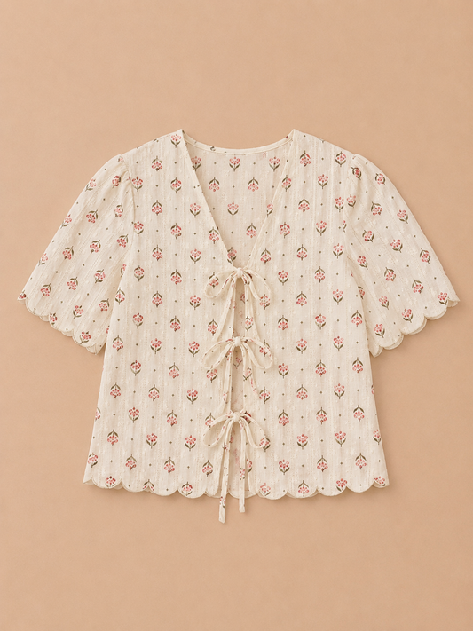 Rosalie Tie Top