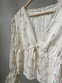 COTTON BLUSE | FLORA
