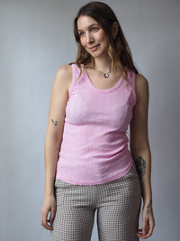 LANGES TOP | GERIPPT | NINA