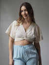 CROP MUSSELIN SHIRT | LISSI