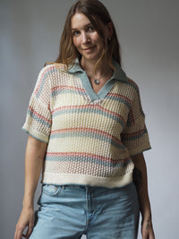 STRICK-POLOSHIRT | SUNNY VIBES