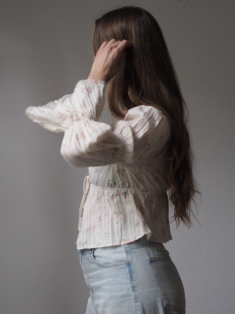 COTTON BLUSE | FLORA