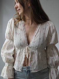 COTTON BLUSE | FLORA