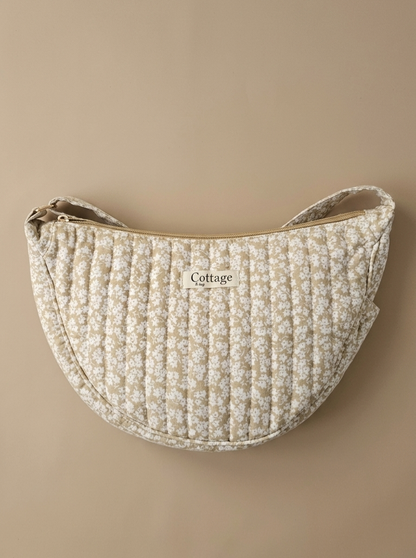 Halfmoon Bag -Little Roses