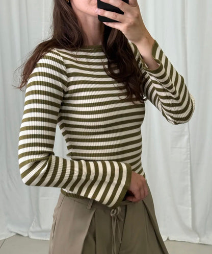 Weekend Stripe Top