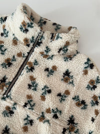 TEDDY HALF-ZIP SWEATER WILDFLOWER