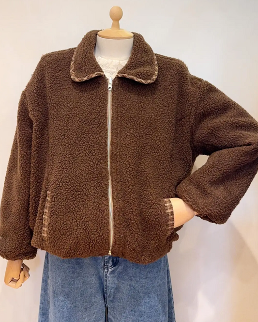 Cozy Check Wendejacke
