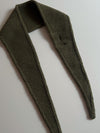 COZY MINI KNIT SCARF - KHAKI