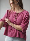MUSSELIN BLUSE | MAILA