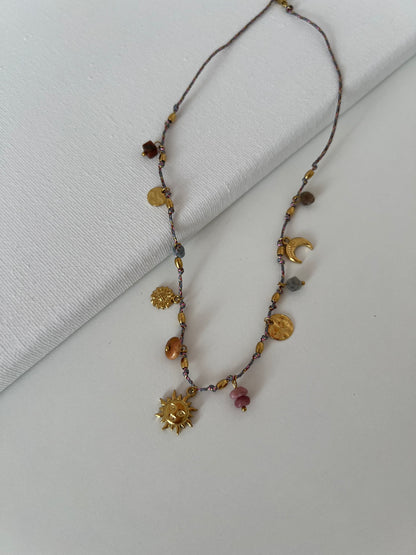 SUN & MOON HALSKETTE