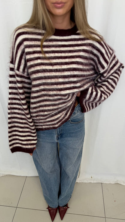 Striped Comfort Knit