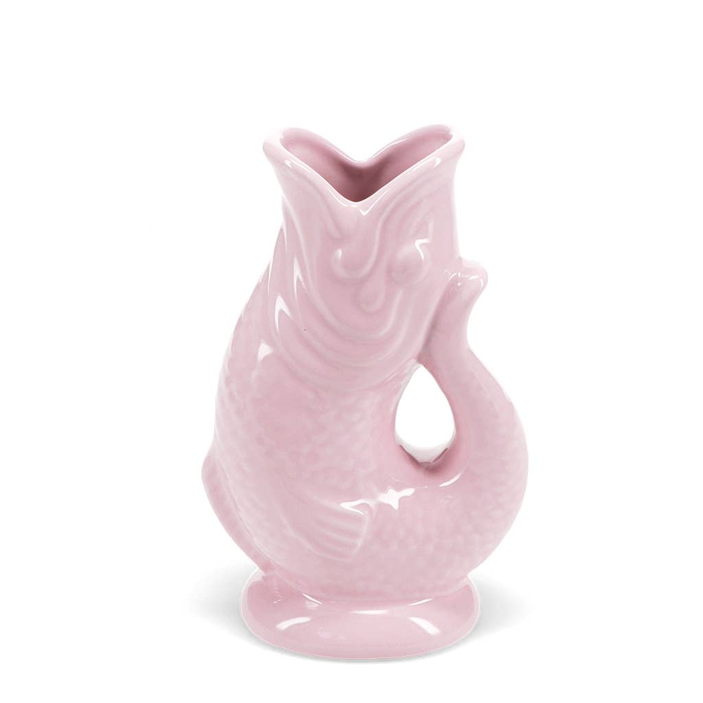 Keramikfischvase - Rosa