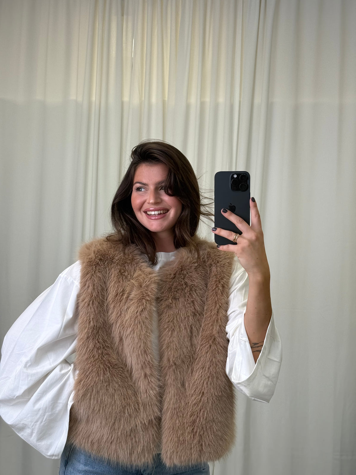 Cozy Faux Fur Weste
