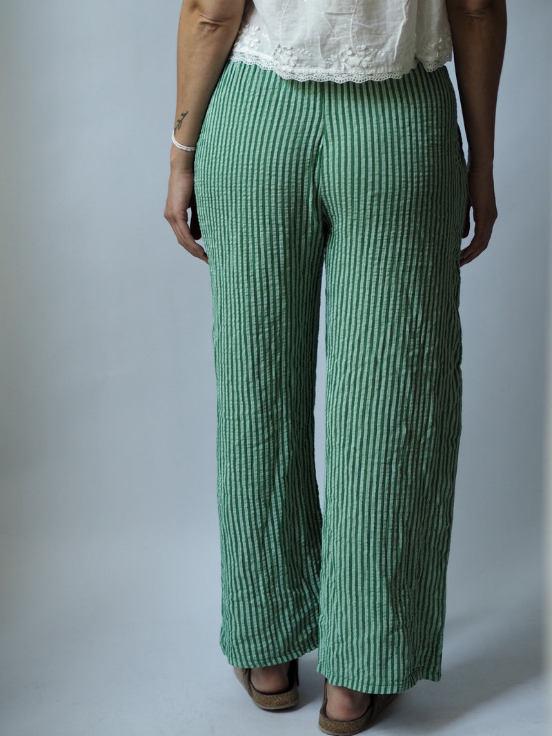MUSSELIN HOSE LANG | SUNNY STRIPES