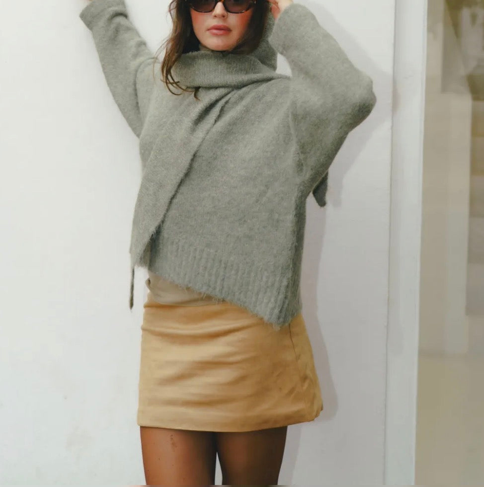 Soft Wool Blend Pullover