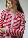GESTREIFTER SUMMER KNIT CARDIGAN | SOPHIA