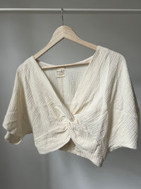 CROP MUSSELIN SHIRT | LISSI