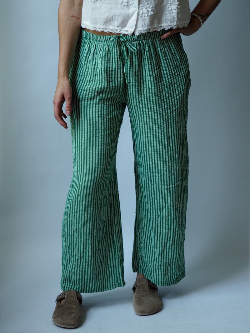 MUSSELIN HOSE LANG | SUNNY STRIPES